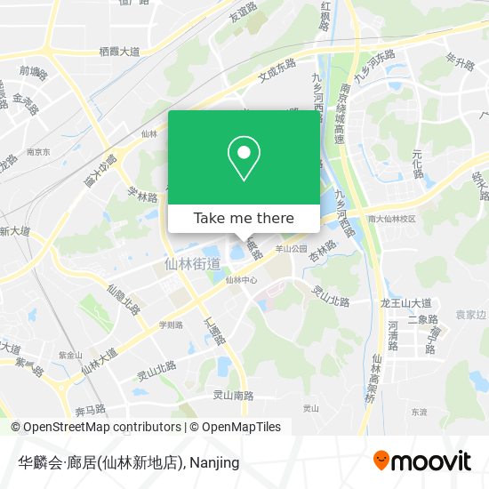 华麟会·廊居(仙林新地店) map