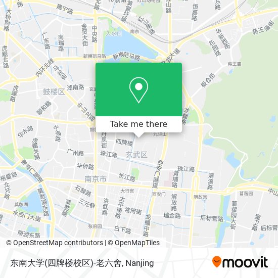 东南大学(四牌楼校区)-老六舍 map