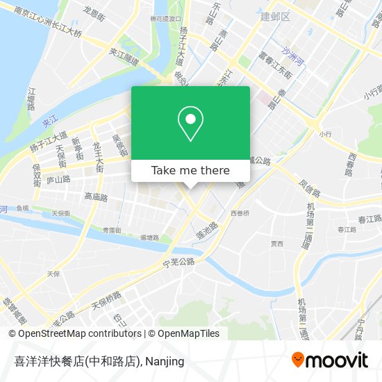 喜洋洋快餐店(中和路店) map