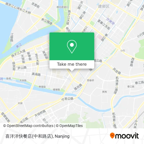 喜洋洋快餐店(中和路店) map