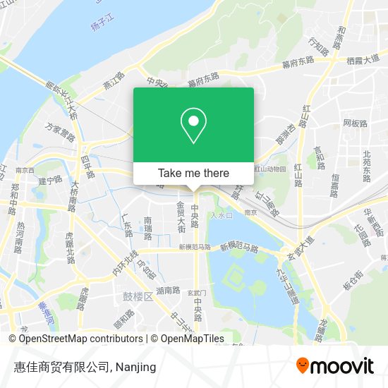 惠佳商贸有限公司 map