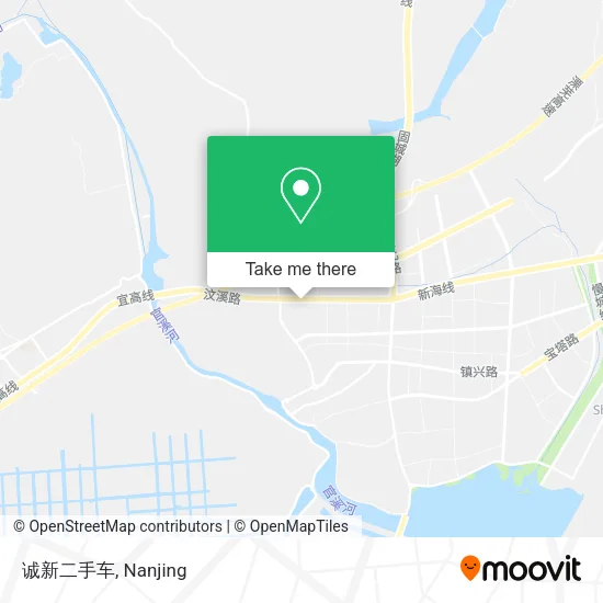 诚新二手车 map