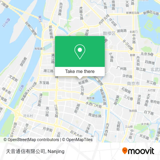 天音通信有限公司 map
