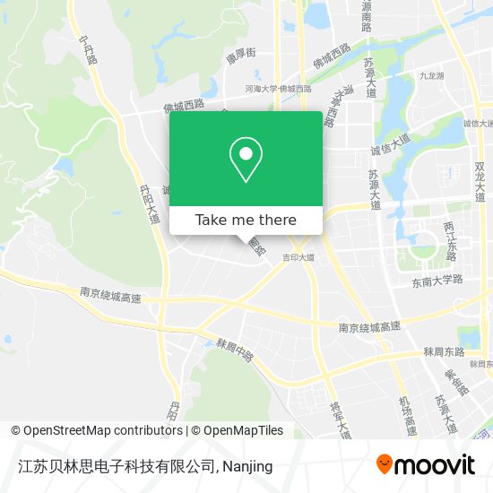 江苏贝林思电子科技有限公司 map