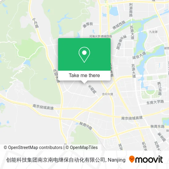 创能科技集团南京南电继保自动化有限公司 map