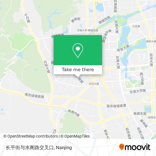长平街与水阁路交叉口 map