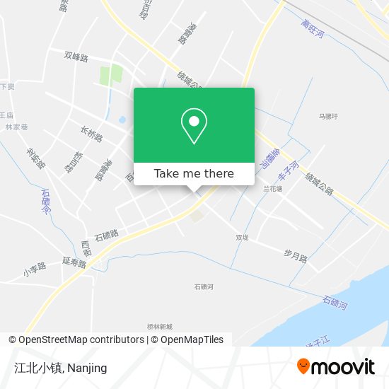 江北小镇 map