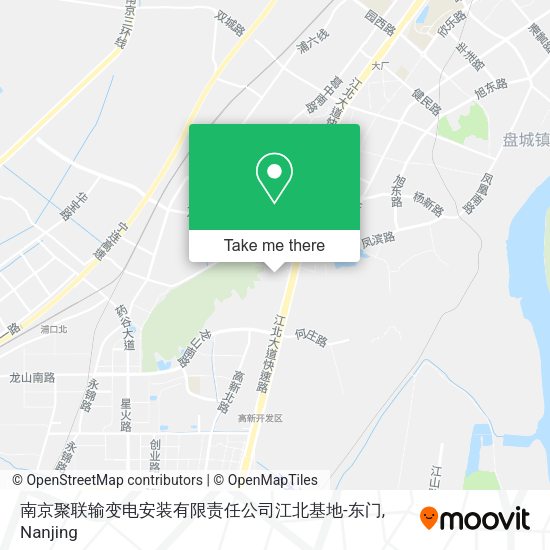 南京聚联输变电安装有限责任公司江北基地-东门 map