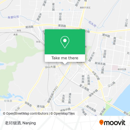 老邱烟酒 map