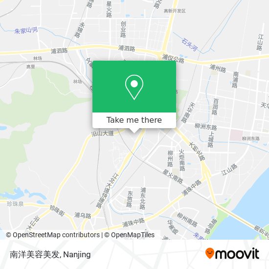 南洋美容美发 map