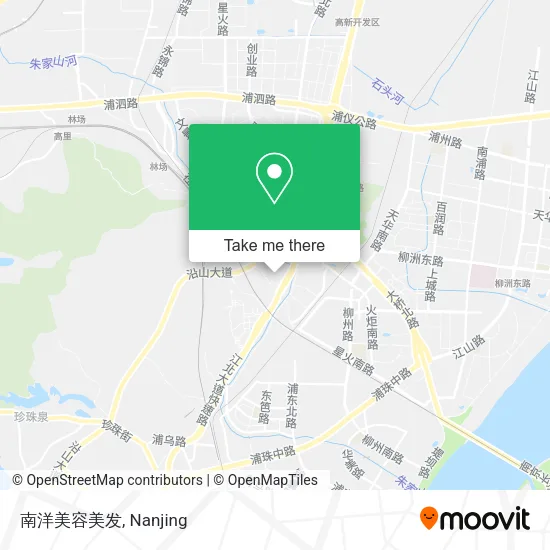 南洋美容美发 map
