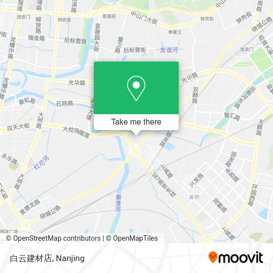 白云建材店 map