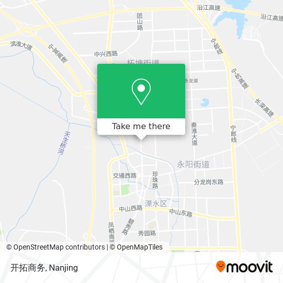 开拓商务 map