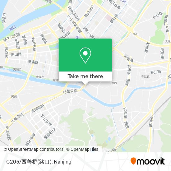 G205/西善桥(路口) map