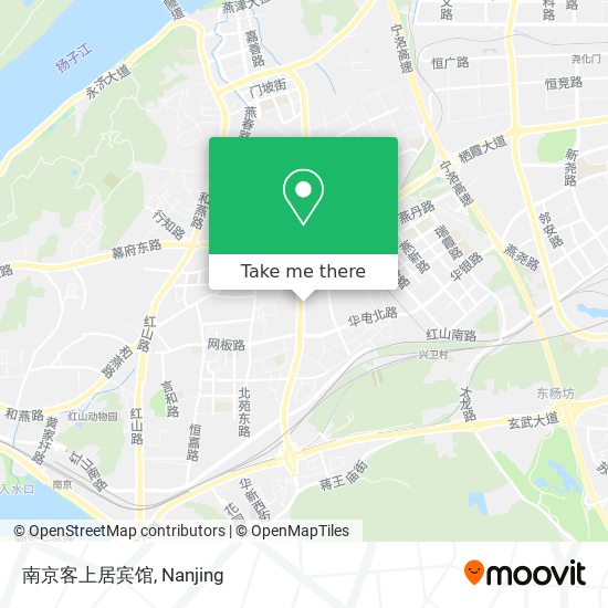 南京客上居宾馆 map