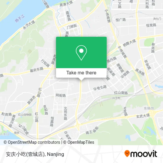 安庆小吃(壹城店) map