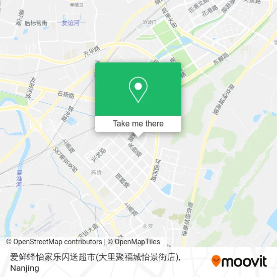 爱鲜蜂怡家乐闪送超市(大里聚福城怡景街店) map