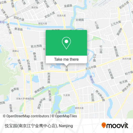 悦宝园(南京江宁金鹰中心店) map