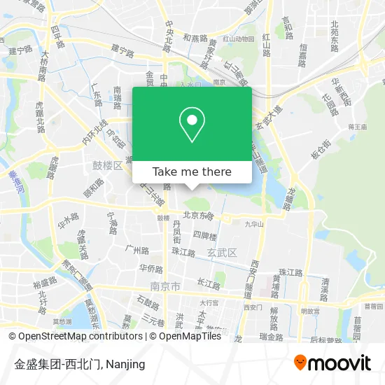 金盛集团-西北门 map