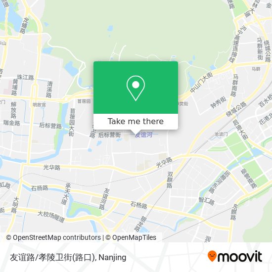 友谊路/孝陵卫街(路口) map