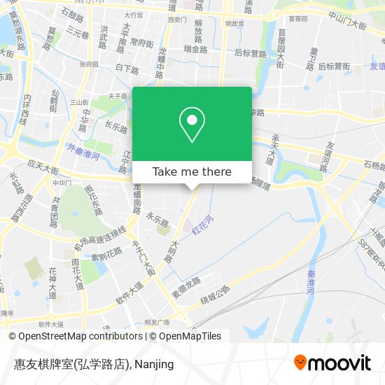 惠友棋牌室(弘学路店) map