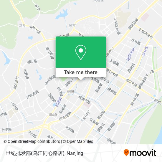 世纪批发部(乌江同心路店) map