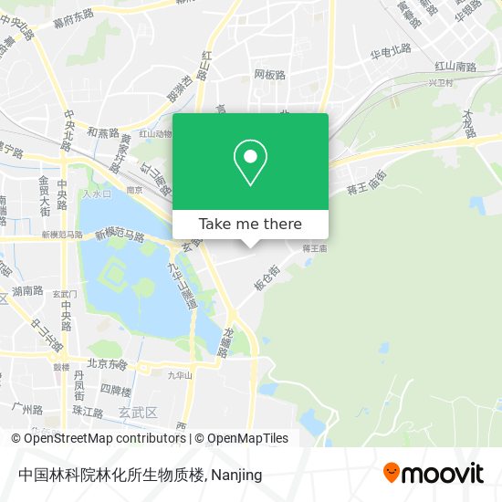 中国林科院林化所生物质楼 map