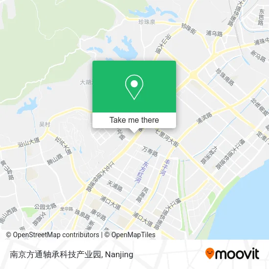 南京方通轴承科技产业园 map
