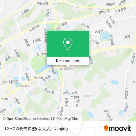 I SHOW爱秀造型(南大店) map