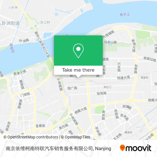 南京依维柯南特联汽车销售服务有限公司 map
