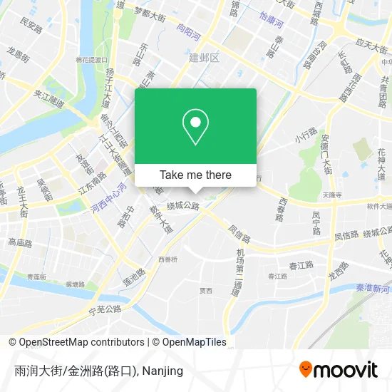 雨润大街/金洲路(路口) map