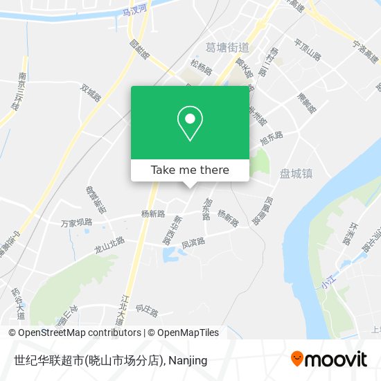 世纪华联超市(晓山市场分店) map