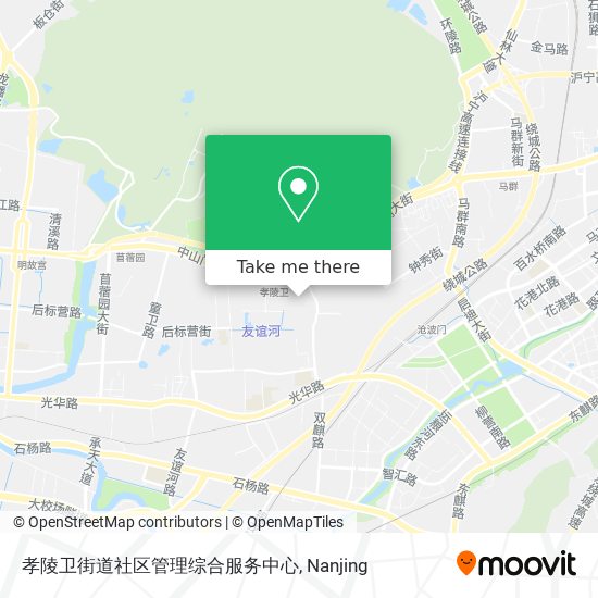 孝陵卫街道社区管理综合服务中心 map
