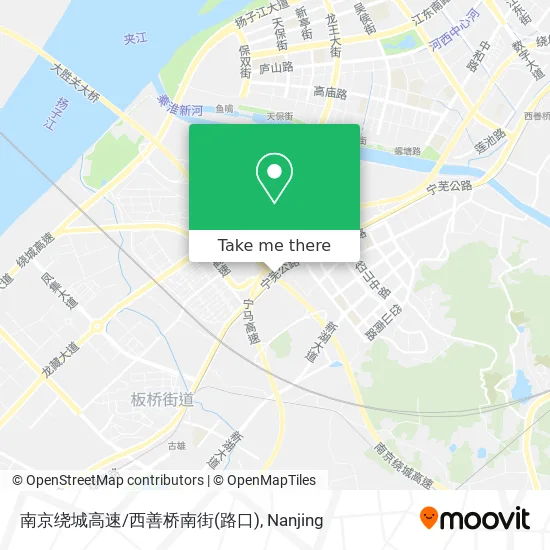 南京绕城高速/西善桥南街(路口) map