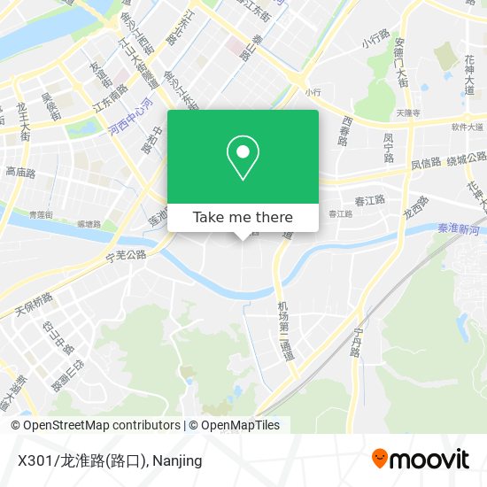 X301/龙淮路(路口) map