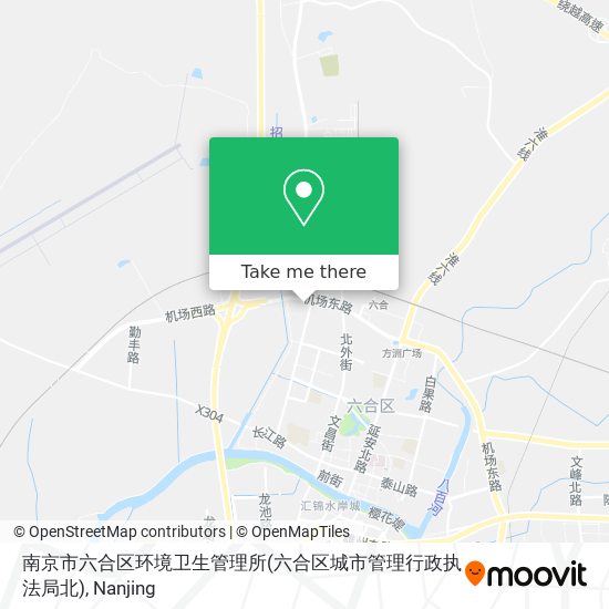 南京市六合区环境卫生管理所(六合区城市管理行政执法局北) map