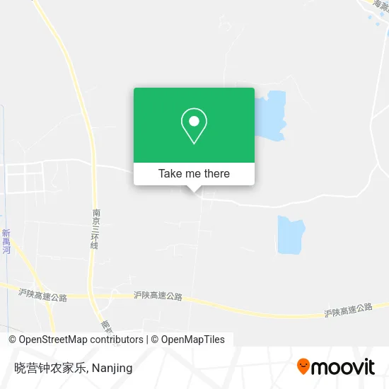 晓营钟农家乐 map