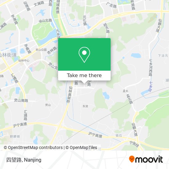 四望路 map