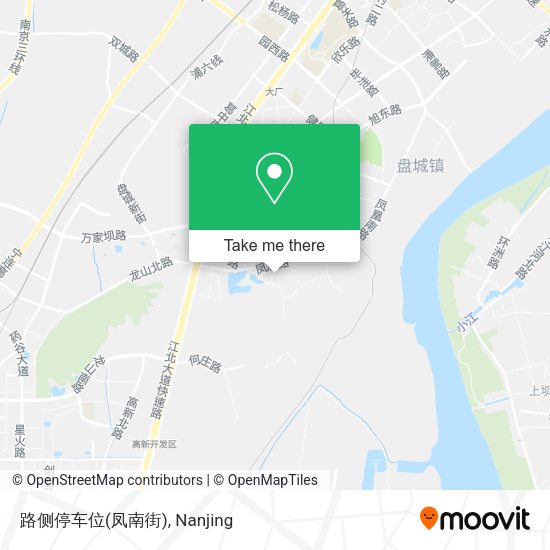 路侧停车位(凤南街) map