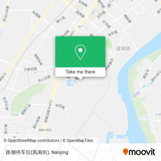 路侧停车位(凤南街) map