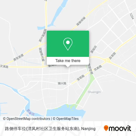 路侧停车位(渭凤村社区卫生服务站东南) map