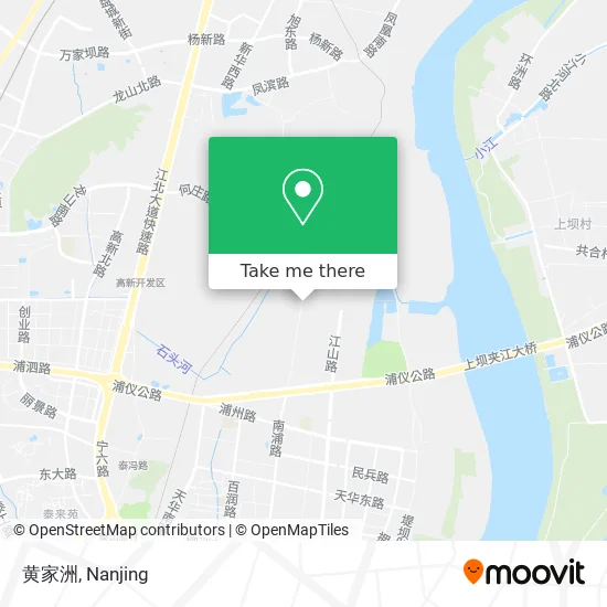 黄家洲 map