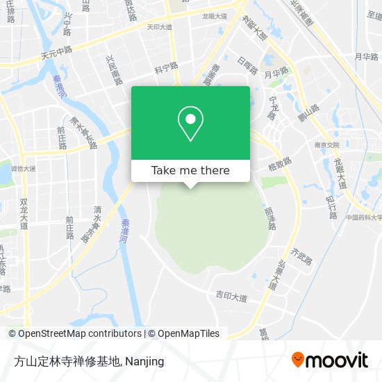 方山定林寺禅修基地 map