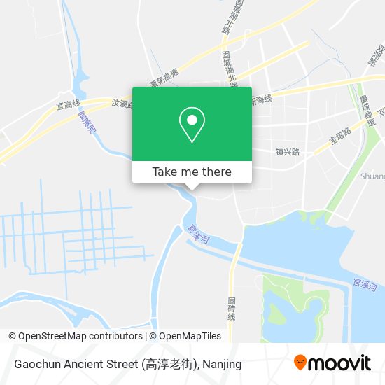 Gaochun Ancient Street (高淳老街) map