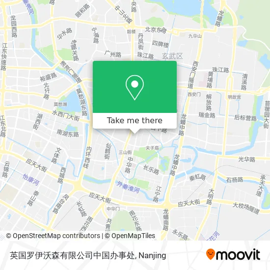 英国罗伊沃森有限公司中国办事处 map