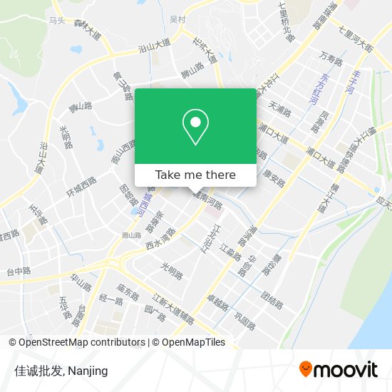 佳诚批发 map