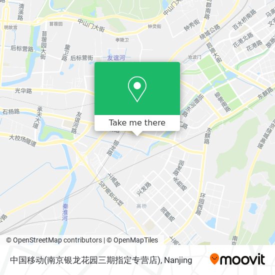 中国移动(南京银龙花园三期指定专营店) map