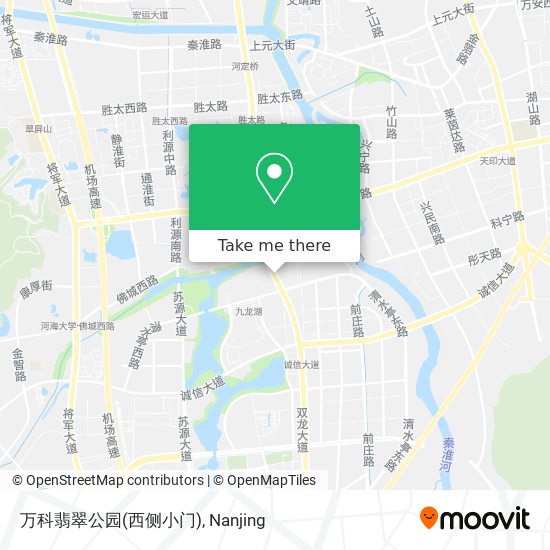 万科翡翠公园(西侧小门) map