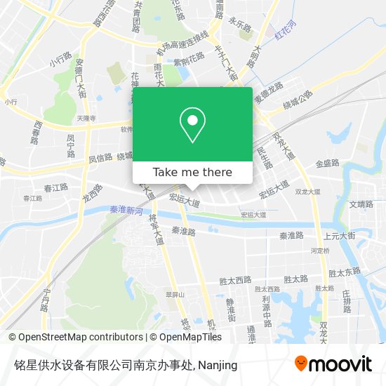 铭星供水设备有限公司南京办事处 map