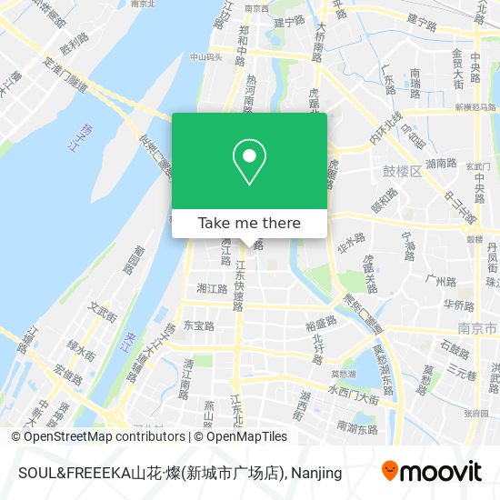 SOUL&FREEEKA山花·燦(新城市广场店) map